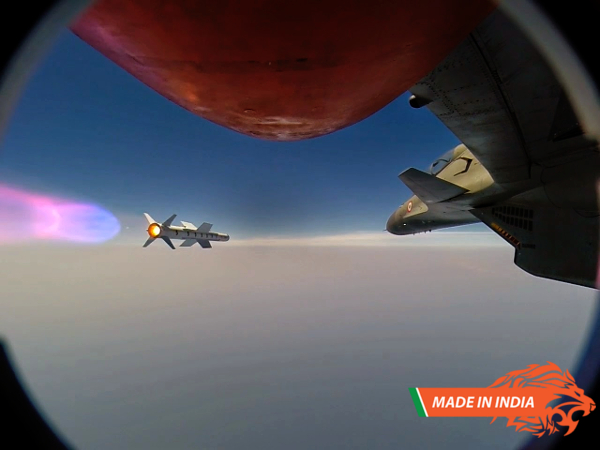 Indian Air Force successfully flight tests air-to-air Astra missile from Sukhoi-30 MKI