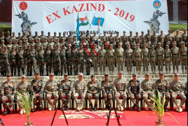 12-day India-Kazakhstan joint military exercise begins