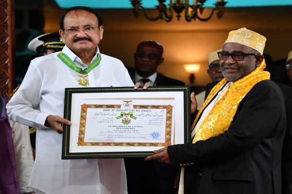 India extends $20m Line of Credit to Comoros for defence, maritime cooperation