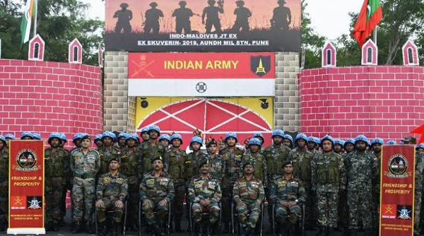 Pune: Joint exercise of Maldives, India starts