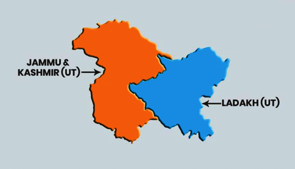 From midnight, Jammu and Kashmir will cease to be a state; two new UTs to come into existence