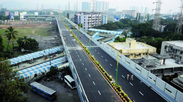 Expected to Reduce Travel by 30 Minutes, 'Fish Belly-Shaped' New Mumbai Flyover Now Open for Public