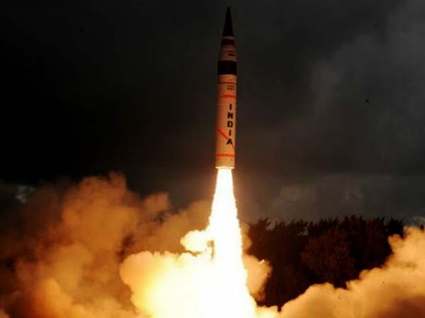 First Night Trial of Agni-III Missile Held at Abdul Kalam Island Integrated Test Range