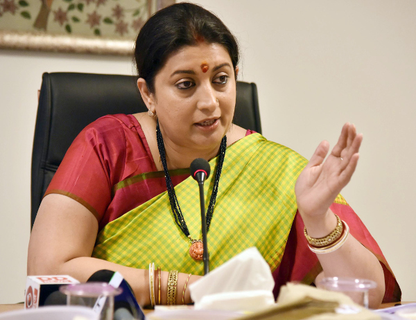 India will start skilling its youth starting from those who are ten years old-Smriti Irani