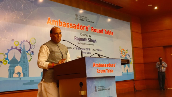 Rajnath Singh reaches out to diplomats of 80 countries, pushes for Indian defence equipment