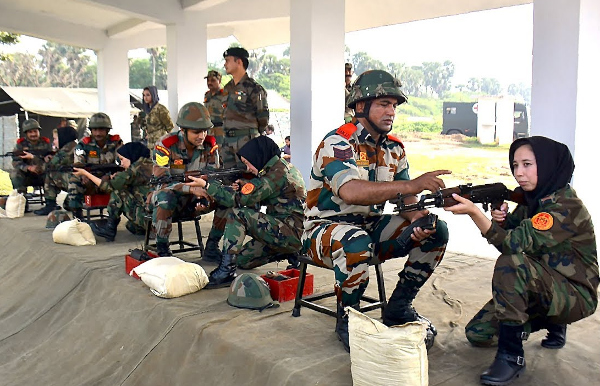 Women Officers of the Afghan National Army training in Army’s OTA Chennai