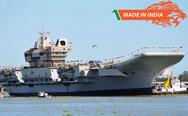 Navy pushes for early delivery of aircraft carrier INS Vikrant