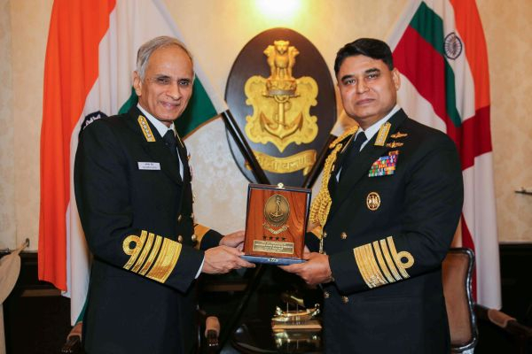 Navy Chief meets Bangladeshi counterpart