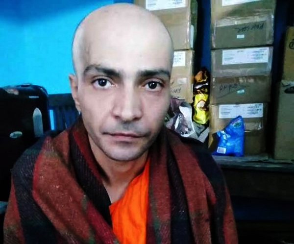 Iranian national staying in India for 11 years as Buddhist monk held