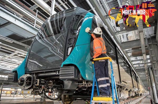 Make In India boost for Mumbai Metro Line 3! Alstom starts manufacturing metro train sets at SriCity