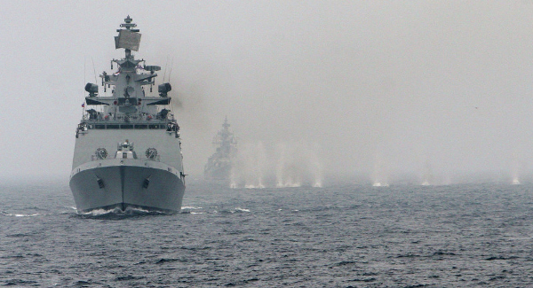 Russian Navy ships arrive in Goa to participate in Exercise Indra-2019