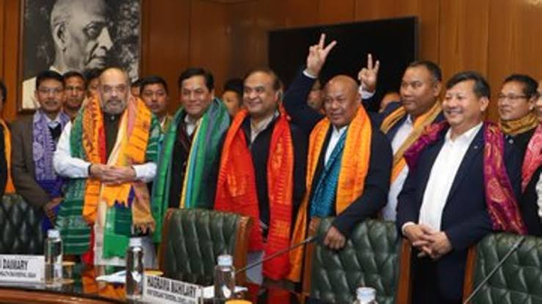 Bodo Agreement – another success of PM’s vision of ‘Sabka Saath, Sabka Vikas, Sabka Vishwas’: Shri Amit Shah