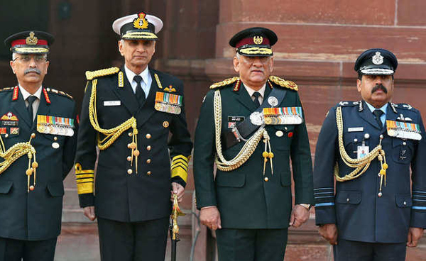 General Rawat proposes setting up of an integrated Air Defence Command and common logistics for armed forces