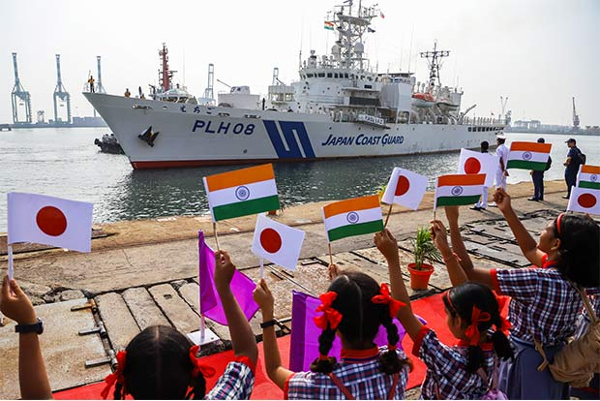 High level meeting & joint exercises between Indian and Japan Coast Guards