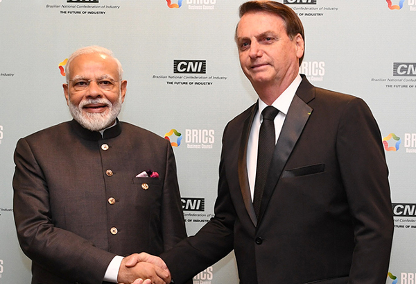 India, Brazil to sign 20 pacts during Bolsonaro visit to elevate strategic partnership