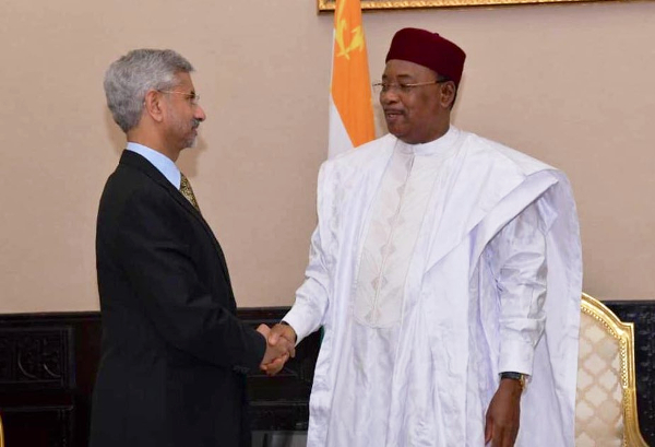 Jaishankar meets Nigerien President, discusses widening bilateral ties beyond energy and water