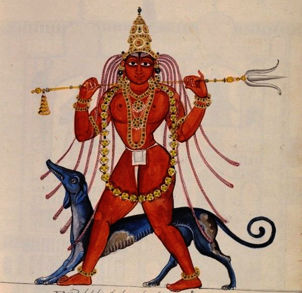 Kala Bhairava is the shortened form of Kaala Shakti Bhairava