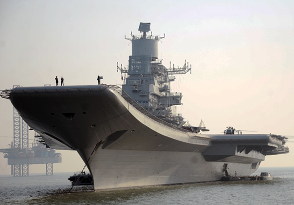 Security upped as Vikrant enters critical testing before sea trials