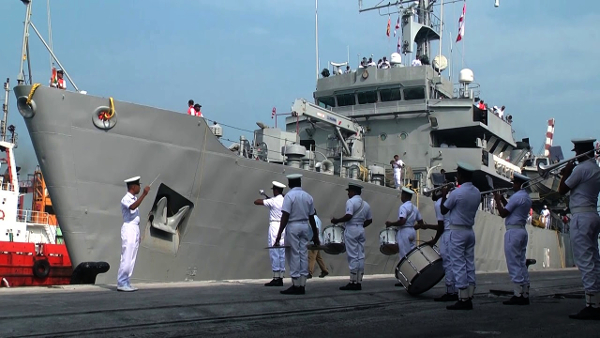 INS ‘Jamuna’ arrived at port of Colombo