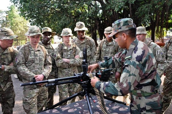 WATCH: Indian Army raises war cry during joint military exercise AJEYA  WARRIOR-23 with British Army