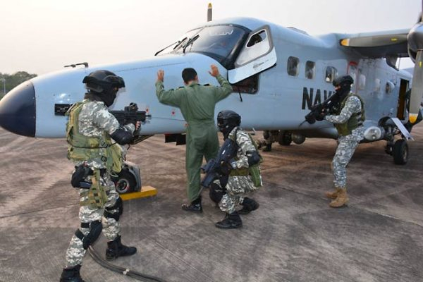 Mock anti-hijack exercise held at Visakhapatnam airport