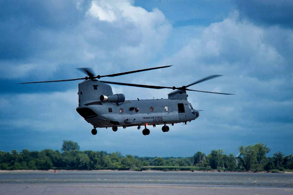 Chinook helicopters operationalised in high-altitude locations including Siachen glacier