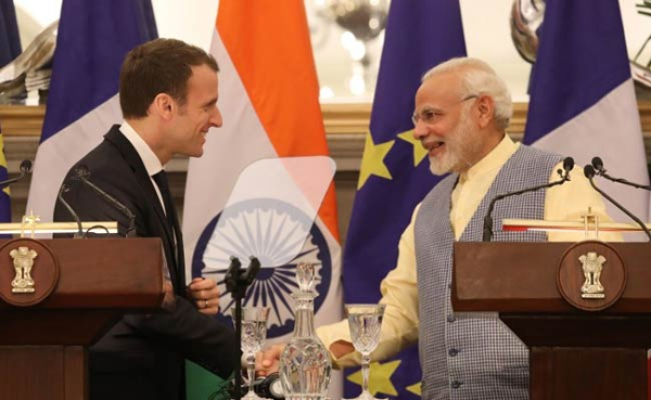 India, France vow to deny safe havens, sources of financing to terrorists