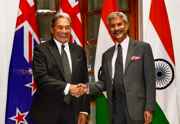 Jaishankar, New Zealand FM hold talks, vow to deepen ties