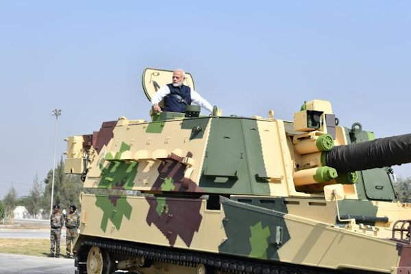 In a first, India figures on arms exporters list