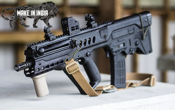 IWI’s Tavor assault rifle.