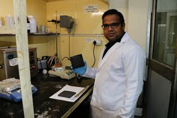 DST INSPIRE Faculty from Bhopal develops lightweight carbon foam that can replace lead batteries