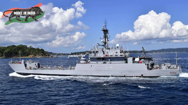 Commissioning of Seventh Ship of Landing Craft Utility MK-IV ‘INLCU L57’ (GRSE Yard 2098) at Port Blair – 15 May 2020