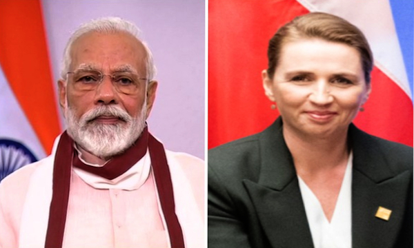 Phone call between Prime Minister Shri Narendra Modi and her Excellency Mette Frederiksen, Prime Minister of Denmark