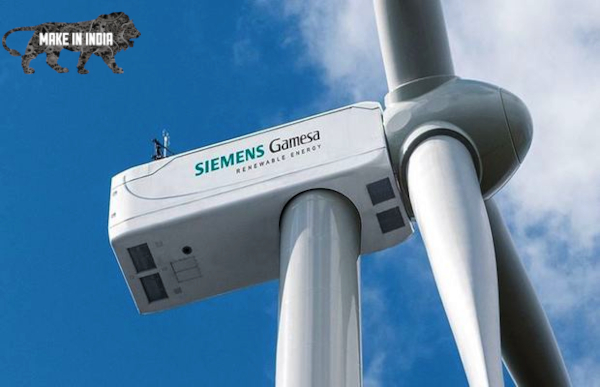 Siemens Gamesa to make 3.4 MW wind turbine in India in 2021