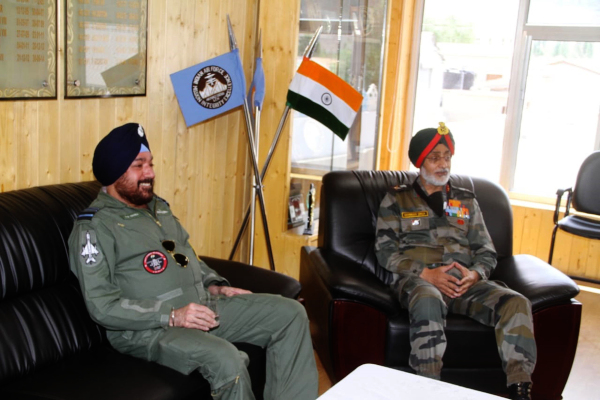 Visit of Vice Chief of Air Staff to Forward Bases in Ladakh Region