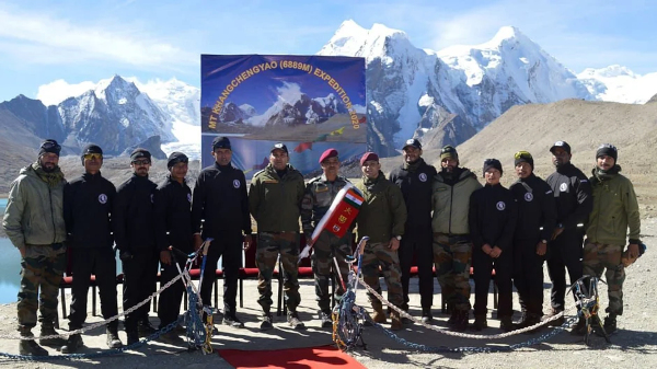 Army jawans undertake expedition to scale Mount Khangchengyao, India's 10th highest peak https://www.sentinelassam.com/national-news/army-jawans-undertake-expedition-to-scale-mount-khangchengyao-indias-10th-highest-peak-504413