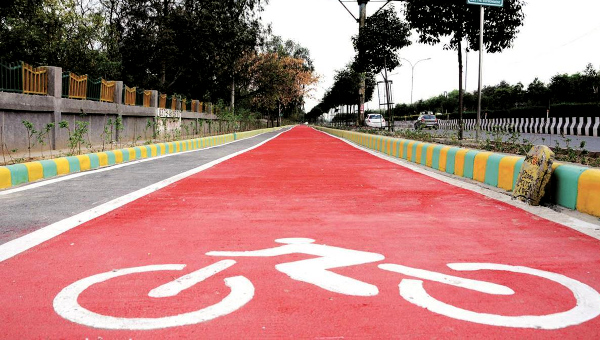 India’s first pop-up lane dedicated to bicycle riders debuts in Bengaluru