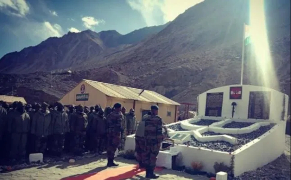 New war memorial built for 20 Indian soldiers who martyred in clash with Chinese at Galwan