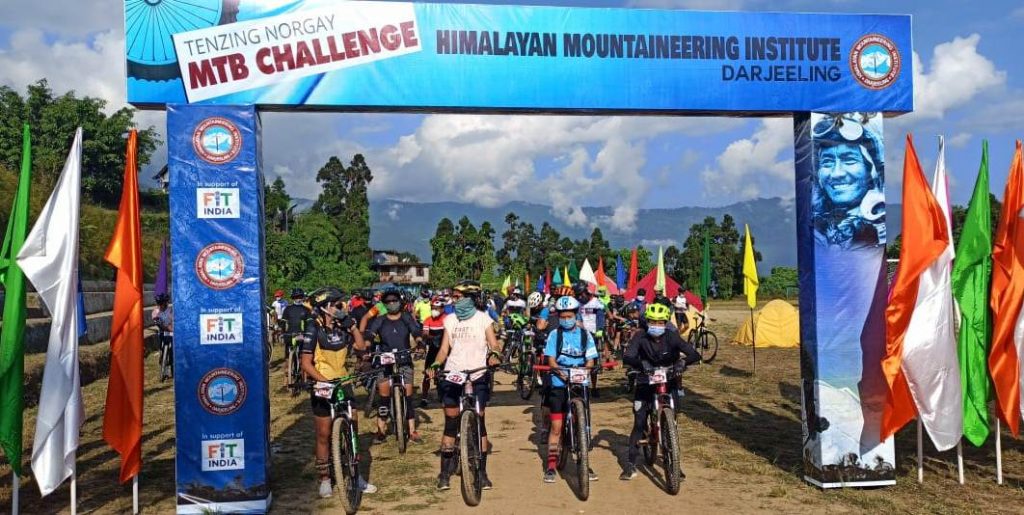 HMI's International Bicycle Rally kickstarts from Mangpoo