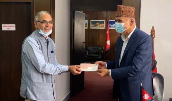 Indian Government Hands Over NPR 1 Billion Tranche for Nepal Housing Reconstruction Project