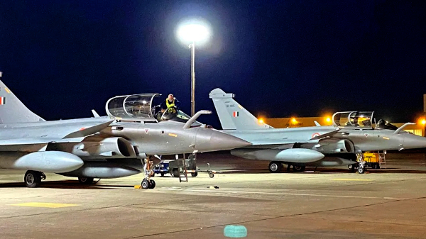 Three more Rafale jets arrive in India after flying non-stop from France