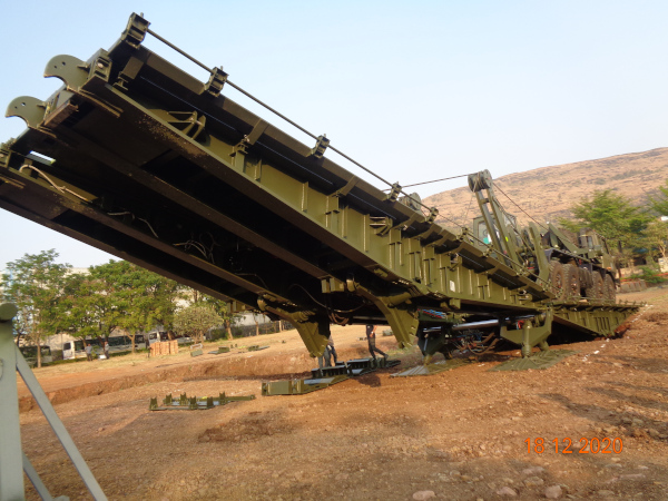 Induction of Indigenous Bridging System into the Indian Army