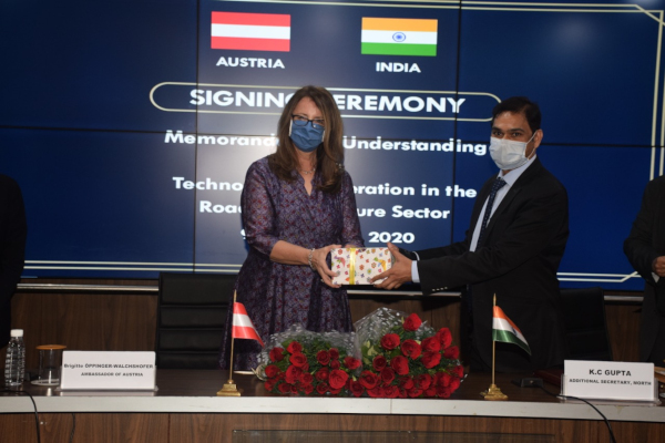 MoRTH signs MoU with Austria on Technology Cooperation in Road Infrastructure Sector