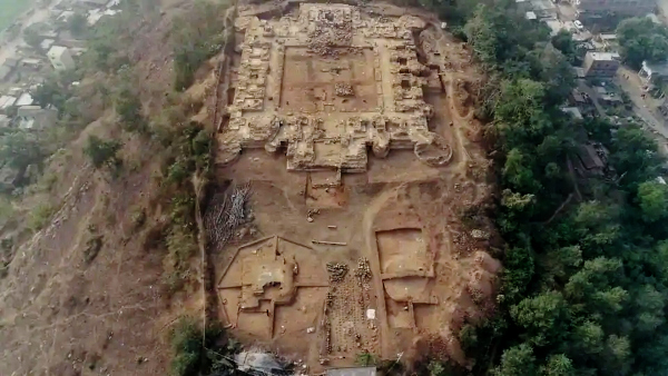First Hilltop Buddhist Monastery Found in Bihar’s Lakhisarai