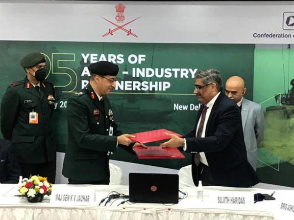 Indian Army Signs MoU with SIDM on Indigenisation and Innovation Partnership