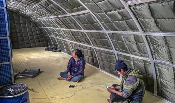 Solar-Heated Tent For Indian Army