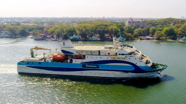 Cochin Shipyard Limited delivers Sindhu, 500 Pax passenger vessel to Andaman and Nicobar Administration