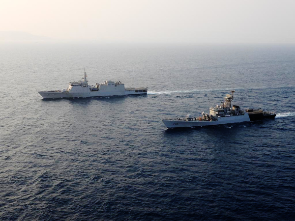 First ever visit by Indian Naval Ships to the historic port city of Mongla, Bangladesh 8th - 10th Mar 2021