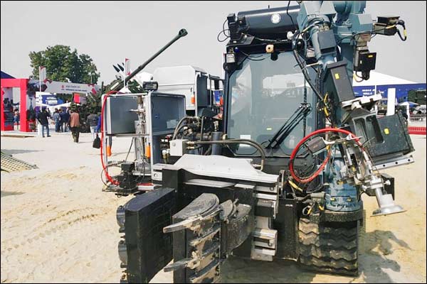 Robot to handle unexploded ordnance ready for tech transfer