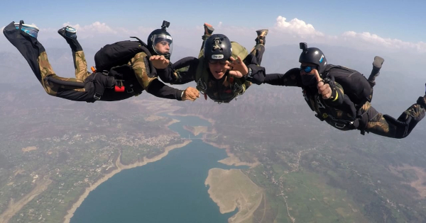 Turkmenistan Special Forces Commence Combat Free Fall Training at Indian Special Forces Training School